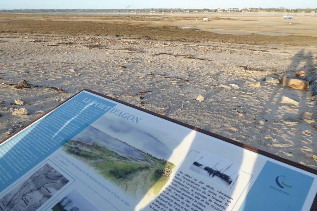 Gite Ouest de la pointe d'Agon Extérieur photo